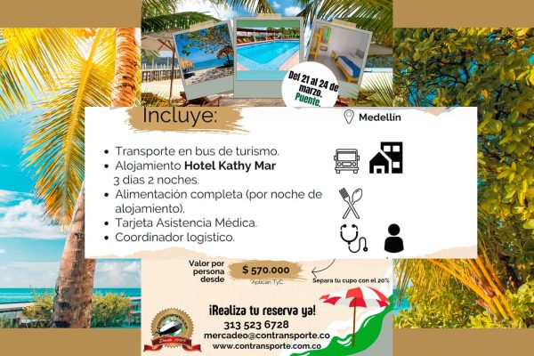 Coveñas 21 al 25 de marzo